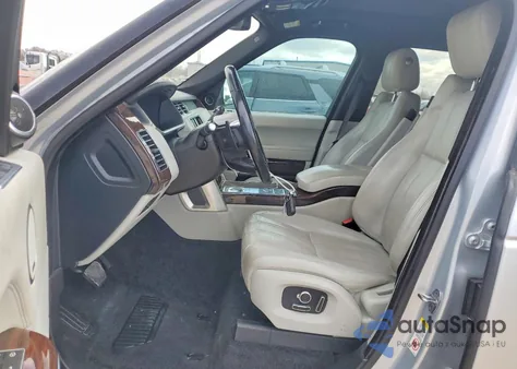 2016 Land Rover Range Rover Hse z USA, uszkodzony, nr VIN SALGS2PFXGA291571